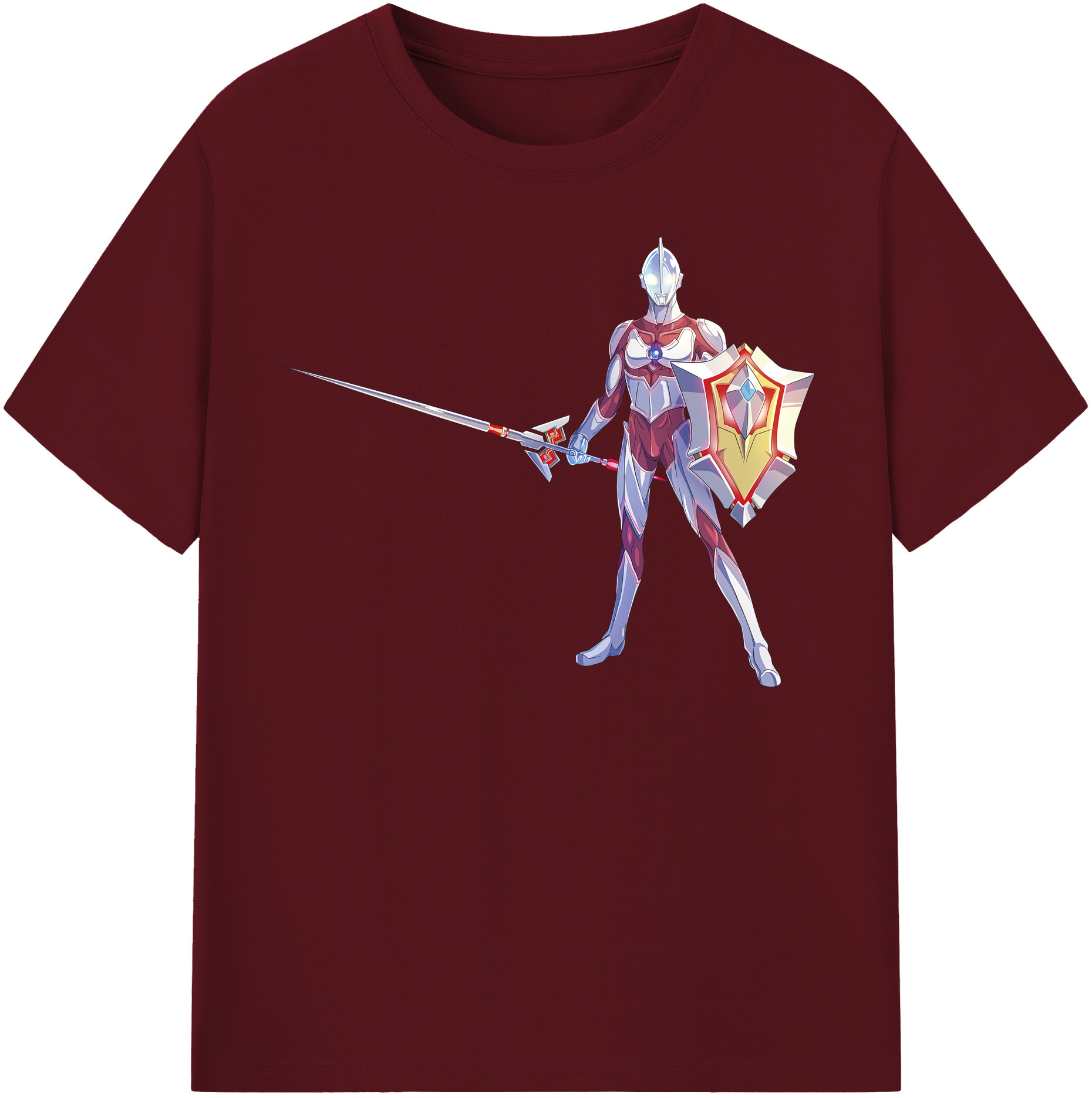 （画像用） ウルトラマン Ultraman 綿100％半袖Tシャツ（フロントプリント）